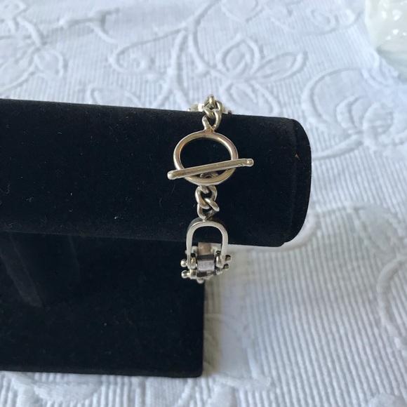 925 Sterling Silver Vintage Mexico Bracelet - Picture 5 of 7